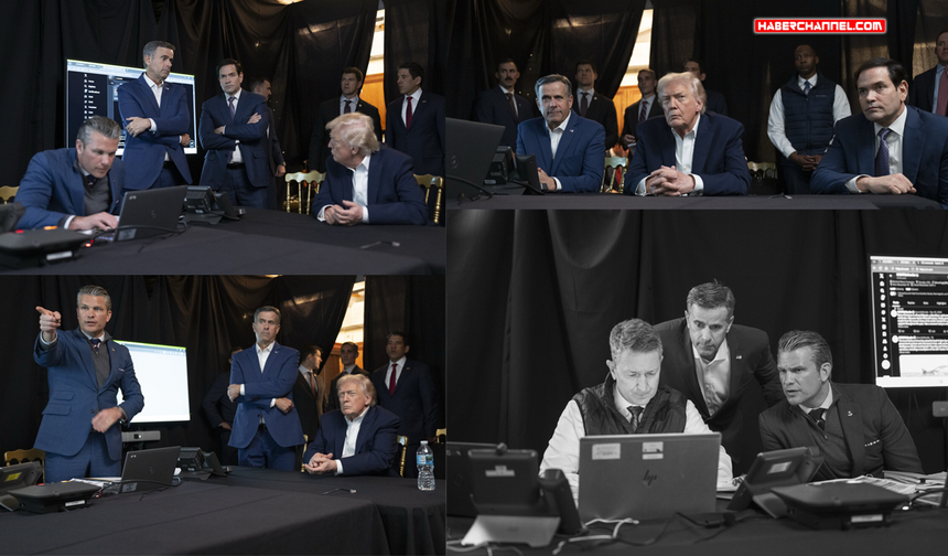 Trump, Venezuela operasyonunu izlediği sırada çekilen kareleri paylaştı