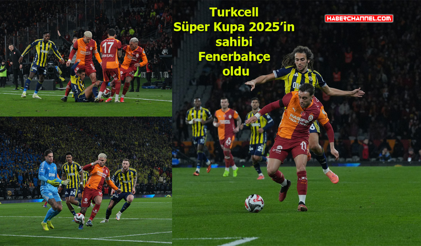 Turkcell Süper Kupa: Galatasaray - Fenerbahçe: 0-2