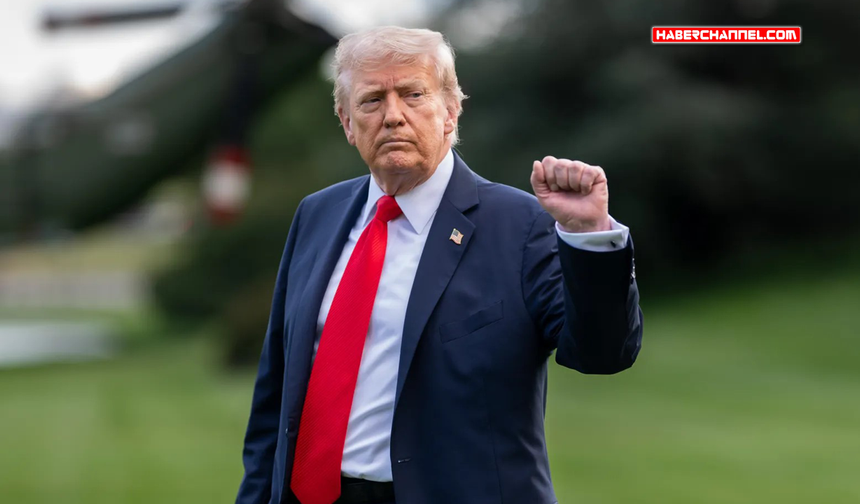 Trump: "Yüksek dozda aspirin aldığımdan dolayı elimdeki morluklar oluşuyor"