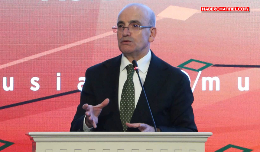 Bakan Mehmet Şimşek: "Hedefimiz enflasyonu 2026'da yüzde 20'nin altına indirmek"