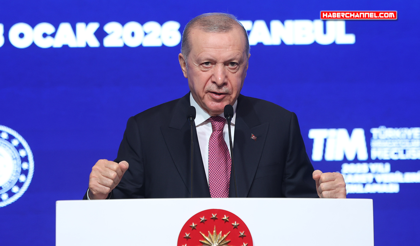 Cumhurbaşkanı Erdoğan: "2025 yılında en yüksek yıllık ihracatı gerçekleştirdik"