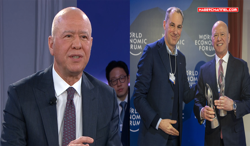 Levent Çakıroğlu, Davos Zirvesi'nde yapay zekâ destekli sanayi dönüşünü aktardı