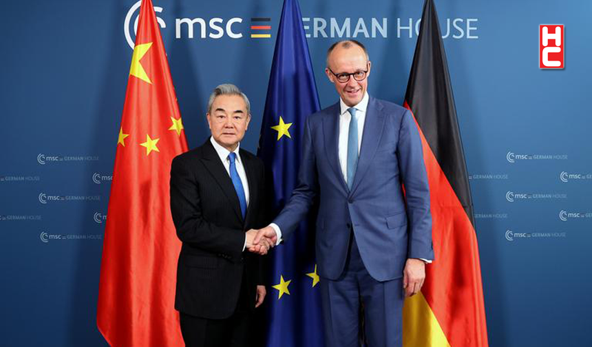 Çin Dışişleri Bakanı Wang Yi, Almanya Başbakanı Friedrich Merz ile görüştü