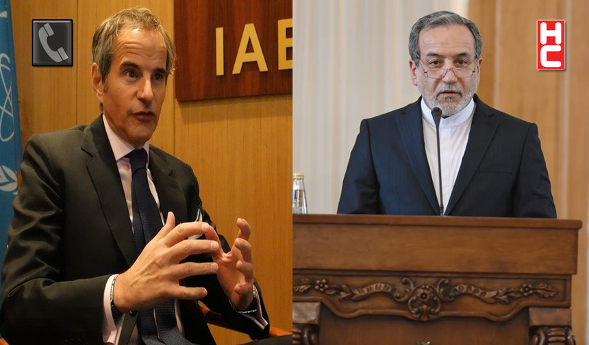 Abbas Arakçi, IAEA Başkanı Rafael Grossi ile ABD müzakereleri hakkında görüştü
