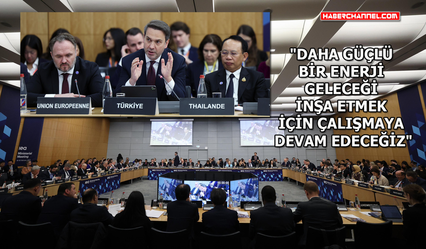 Bakan Alparslan Bayraktar Fransa'da konuştu