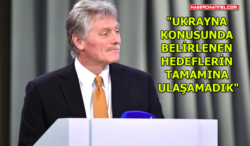 Kremlin Sözcüsü Peskov'da Ukrayna açıklaması
