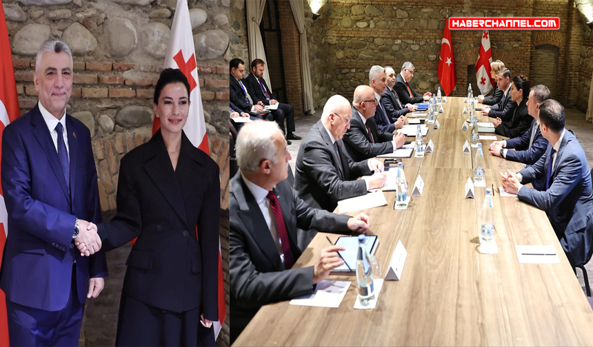 Bakan Ömer Bolat, Gürcistan Ekonomi ve Sürdürülebilir Kalkınma Bakanı Mariam Kvrivishvili ile görüştü
