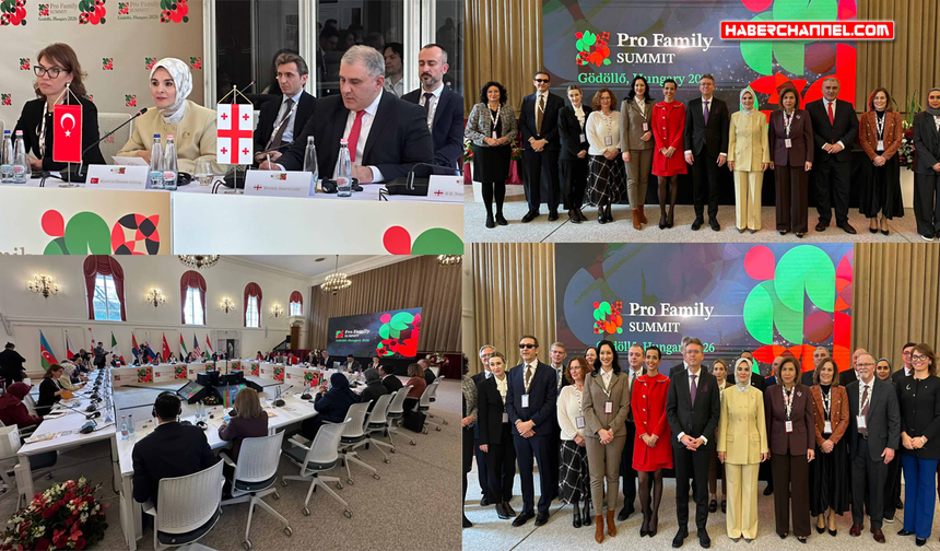 Bakan Göktaş, Macaristan’da düzenlenen ‘Aile Odaklı Zirve’de konuştu