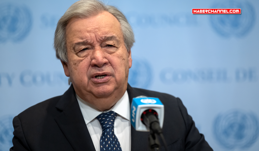 Antonio Guterres, Batı Şeria'da arazi kayıt işlemlerine yeniden başlayan İsrail'i kınadı