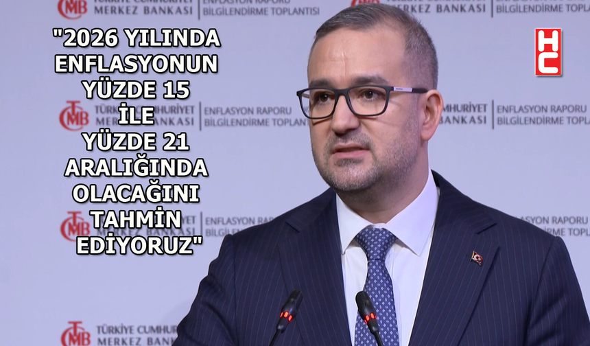 TCMB Başkanı Fatih Karahan, yılın ilk 'Enflasyon Raporu Bilgilendirme Toplantısı'nda konuştu
