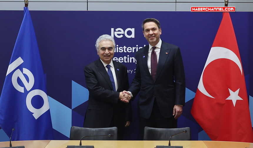 Bakan Alparslan Bayraktar, Uluslararası Enerji Ajansı Başkanı Fatih Birol ile görüştü
