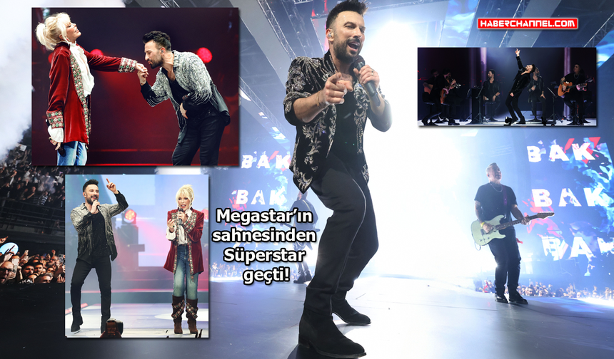 İki efsane isim aynı sahnede: Tarkan ve Ajda Pekkan'dan unutulmaz düet