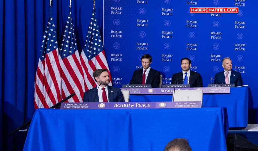 ABD'den 'Gazze Barış Kurulu' toplantısında Türkiye'ye teşekkür