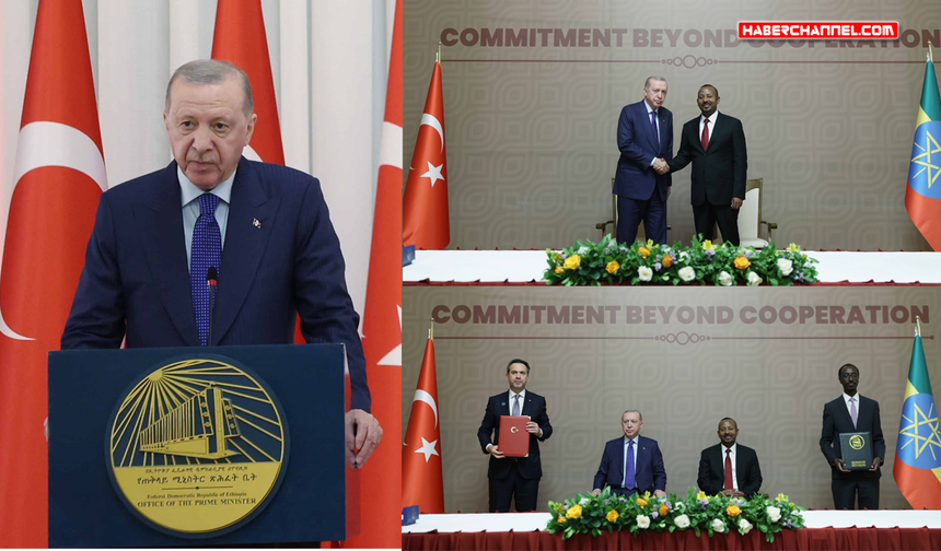 Cumhurbaşkanı Erdoğan: "Etiyopya'daki en büyük ikinci yatırımcı ülke olmaktan memnuniyet duyuyoruz"