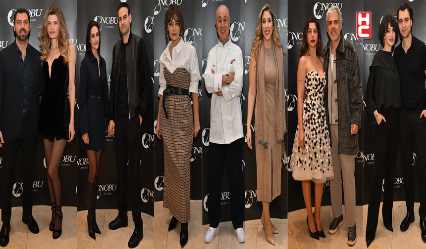 Nobu Matsuhisa ve ünlüler Sevgililer Günü’nü Nobu Istanbul’da kutladı