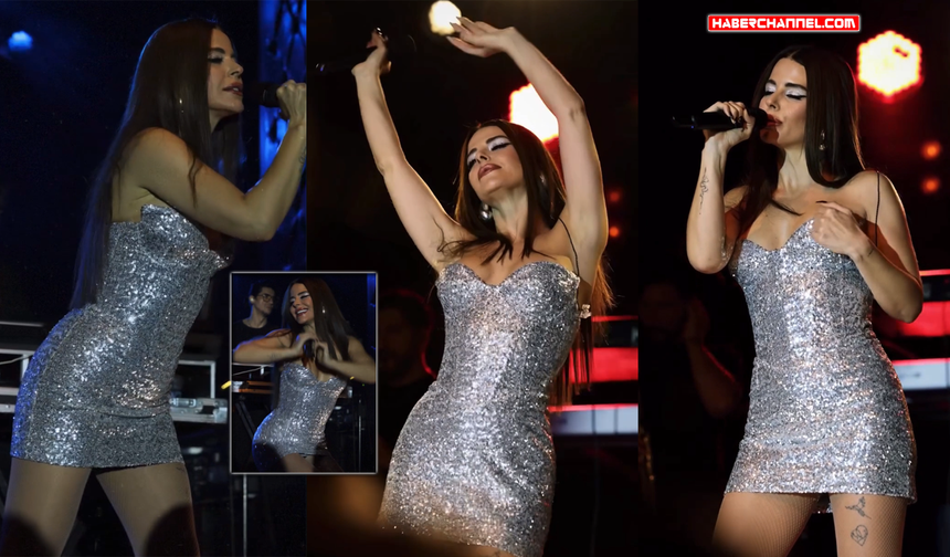 Simge’den pazar gecesi şov!