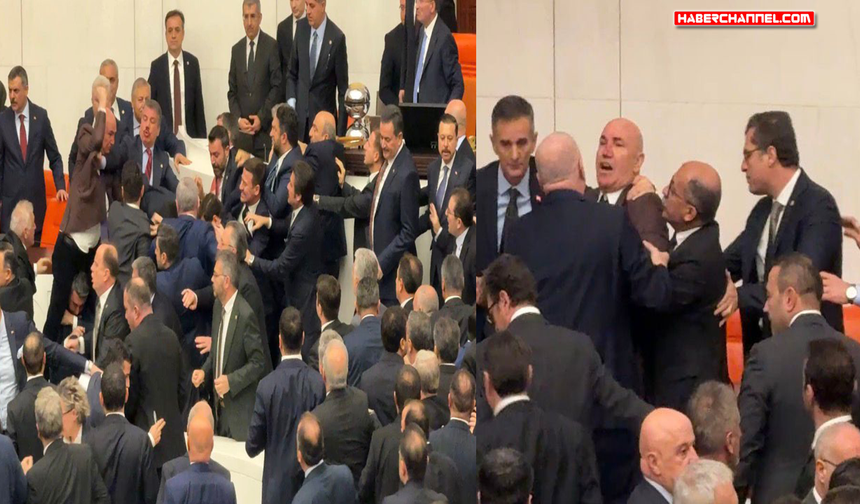 Gürlek ve Çiftçi'nin yemin töreni öncesi Meclis'te arbede yaşandı