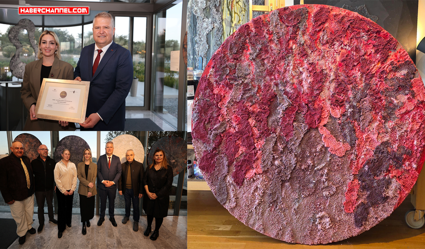 Tuğçe Çalımbay’ın “HIDDEN” sergisi, Urla’da sanatseverlerle buluştu