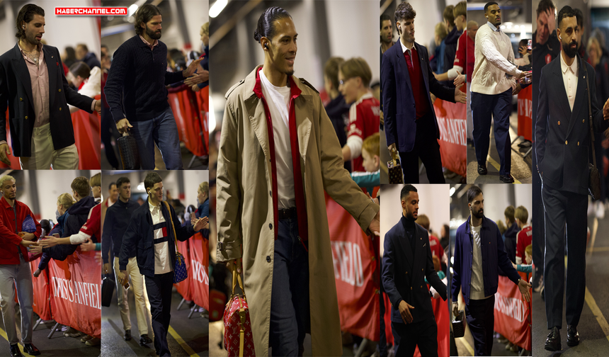 Liverpool, Newcastle United maçına Tommy Hilfiger stilleriyle geldi