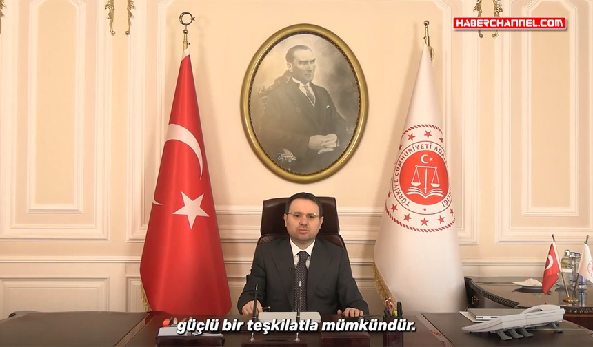 Bakan Akın Gürlek: "Adalet personelimizin özlük haklarını iyileştirmek için somut adımlar atacağız"