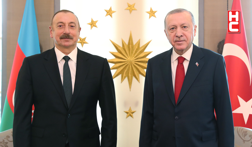 Cumhurbaşkanı Erdoğan, Azerbaycan Cumhurbaşkanı Aliyev ile telefonda görüştü