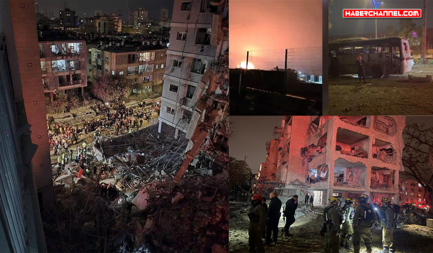 Arad kenti füzelerle vuruldu; 6 ölü, 100'ün üzerinde yaralı