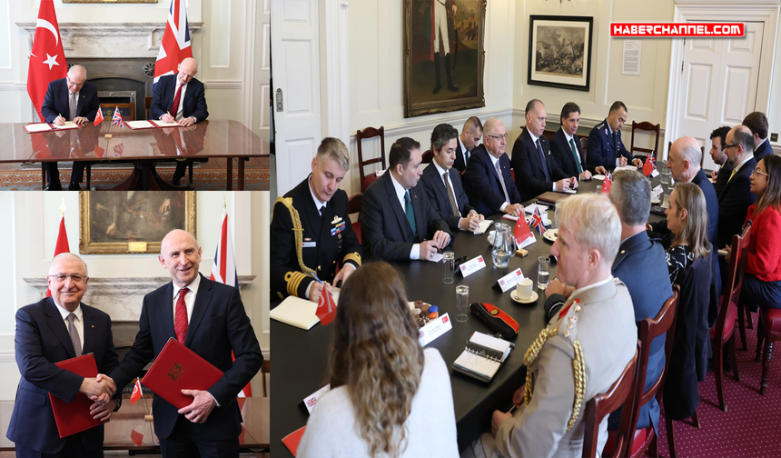 Bakan Yaşar Güler, İngiltere Savunma Bakanı John Healey ile görüştü