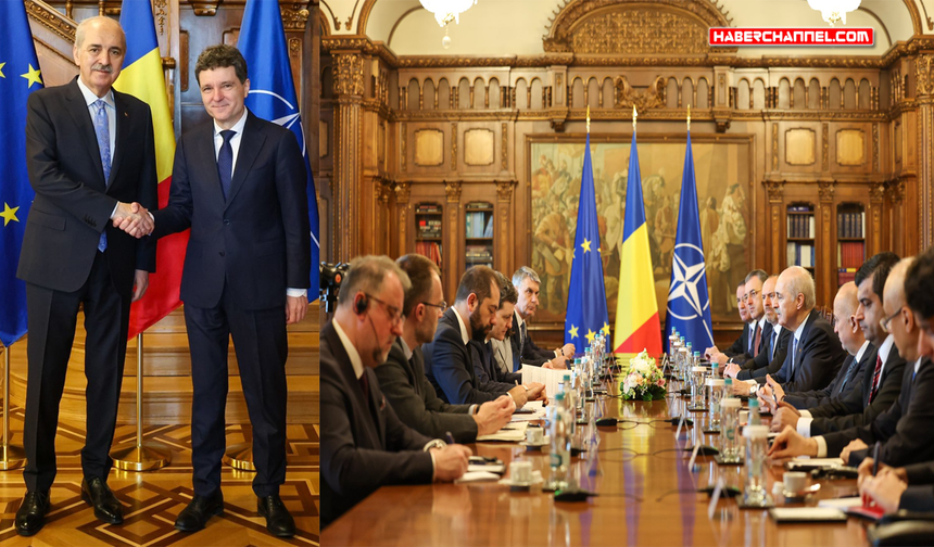 TBMM Başkanı Kurtulmuş, Romanya Cumhurbaşkanı Nicuşor Dan tarafından kabul edildi