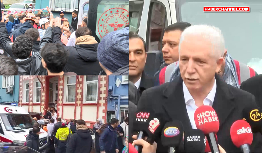 Fatih’te doğal gaz kaynaklı patlamada 2 bina çöktü; 1 ölü 10 yaralı