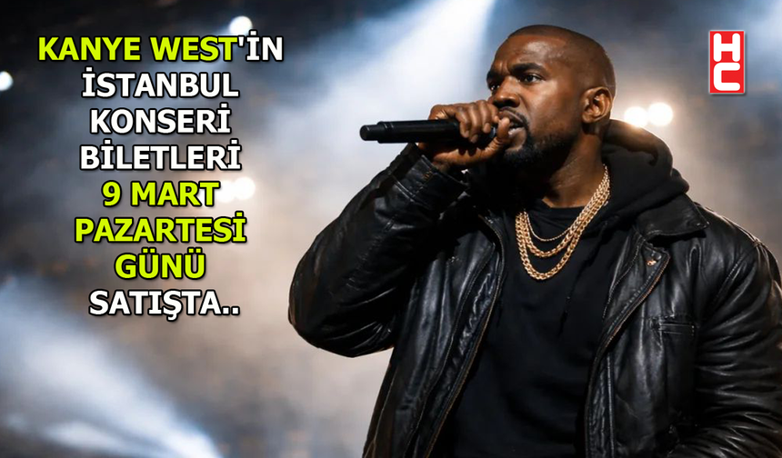 Dünya devi Kanye West, İstanbıl'da tarih yazmaya hazırlanıyor!