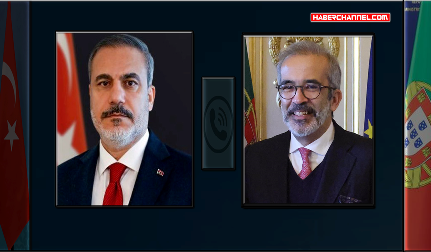 Bakan Hakan Fidan, Portekizli mevkidaşı Paulo Rangel ile görüştü