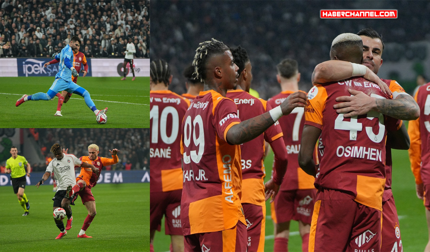 Beşiktaş, sahasında Galatasaray’a 1-0 mağlup oldu