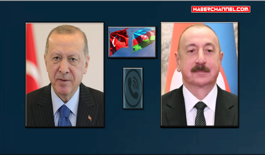 Cumhurbaşkanı Erdoğan, Azerbaycan Cumhurbaşkanı İlham Aliyev ile görüştü...