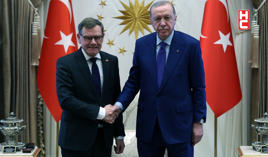 Cumhurbaşkanı Erdoğan, Almanya Dışişleri Bakanı Johann Wadephul’u kabul etti