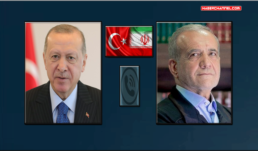 Cumhurbaşkanı Erdoğan, İran Cumhurbaşkanı Mesud Pezeşkiyan ile telefonda görüştü