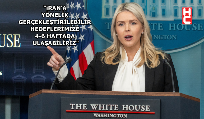 Beyaz Saray Sözcüsü Karoline Leavitt'den İran açıklaması