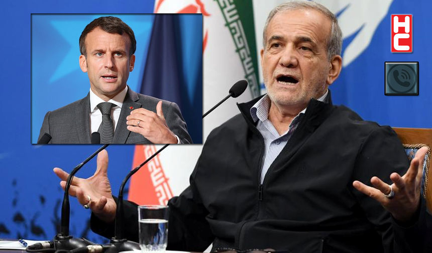 ABD-İsrail / İran savaşı: Mesud Pezeşkiyan, Macron ile görüştü