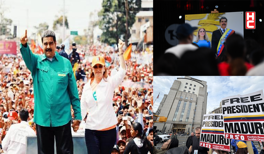 Maduro ve eşi Cilia Flores, New York'ta ikinci kez hakim karşısına çıkarıldı