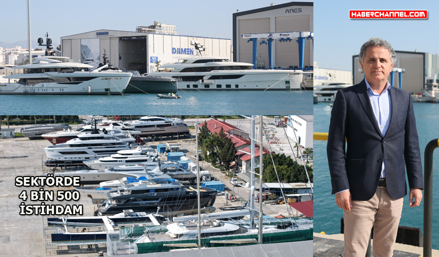 Türkiye, lüks yat üretiminde dünya 2'ncisi...