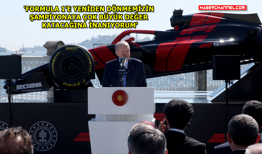 Cumhurbaşkanı Erdoğan: "İstanbul Park, 5 dönem boyunca seyir zevki yüksek yarışlara ev sahipliği yapacak "