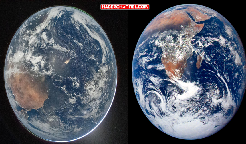 NASA'dan 54 yıl arayla 'Dünya' paylaşımı