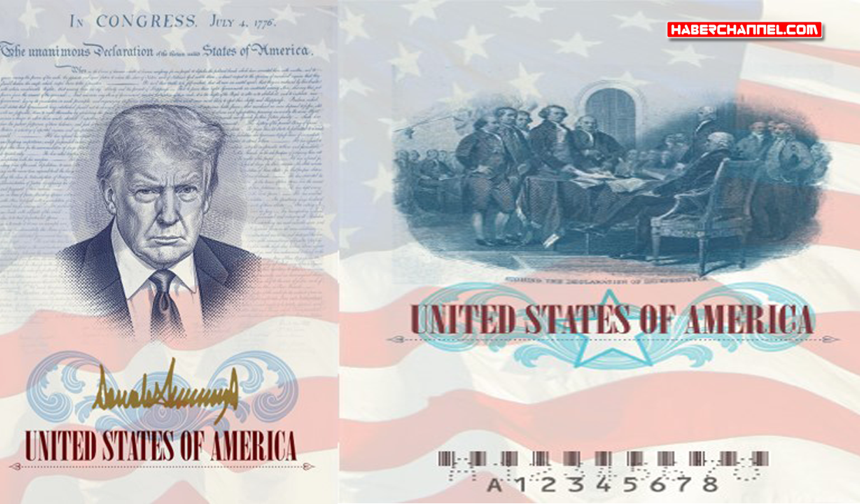 ABD'de Trump portreli pasaport dönemi