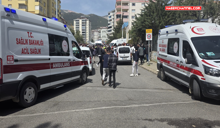Kahramanmaraş'ta okulda silahlı saldırı: "9 ölü, 13 yaralı"