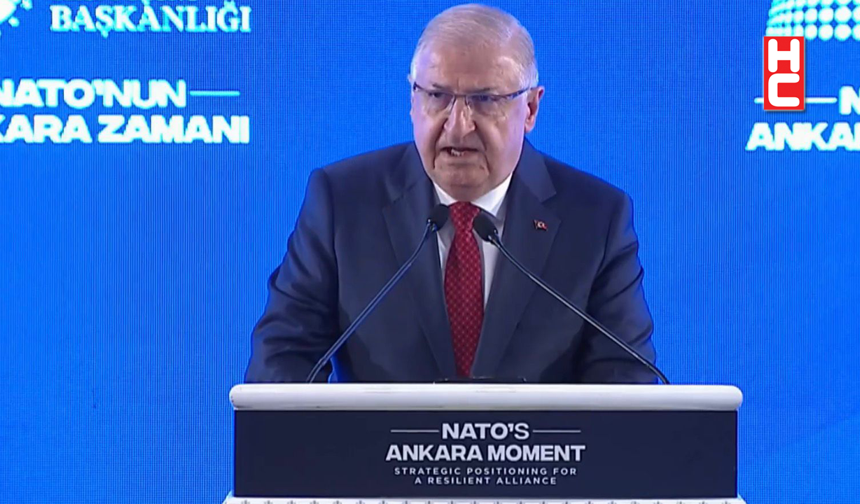 Bakan Yaşar Güler: "AB'nin NATO’yu destekleyici pozisyonuna geri dönmesini ümit ediyoruz"