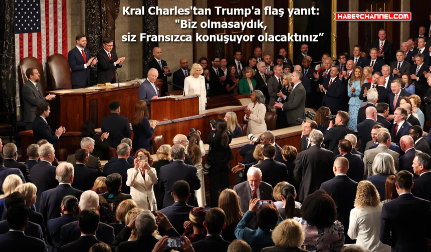 İngiltere Kralı Charles, ABD Kongresi'ne hitap etti