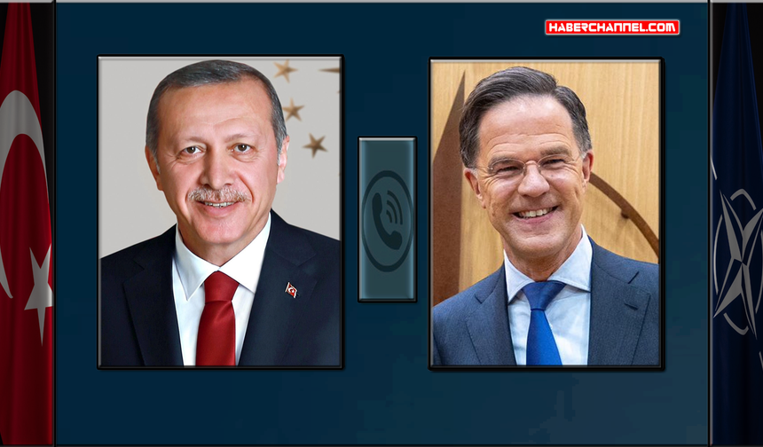 Cumhurbaşkanı Erdoğan, NATO Genel Sekreteri Mark Rutte ile telefonda görüştü