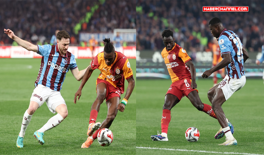 Süper Lig: Trabzonspor - Galatasaray: 2-1