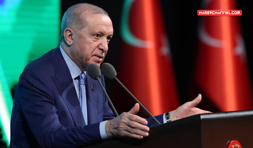 Cumhurbaşkanı Erdoğan: "Adaletten, eşitlikten dem vuranların gerçek yüzlerini bugün hep birlikte görüyoruz"