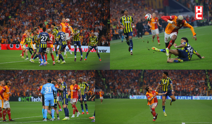 Süper Lig: Galatasaray, sahasında Fenerbahçe'yi 3-0 yendi