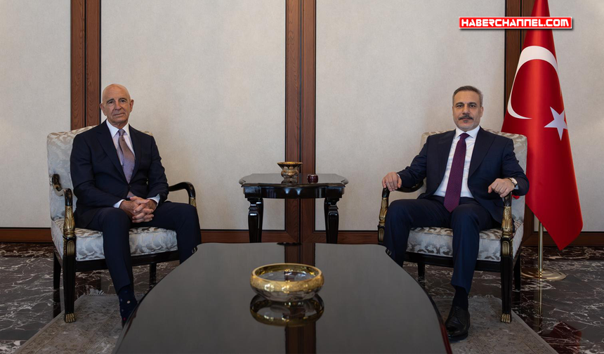 Bakan Hakan Fidan, ABD Büyükelçisi Tom Barrack ile görüştü